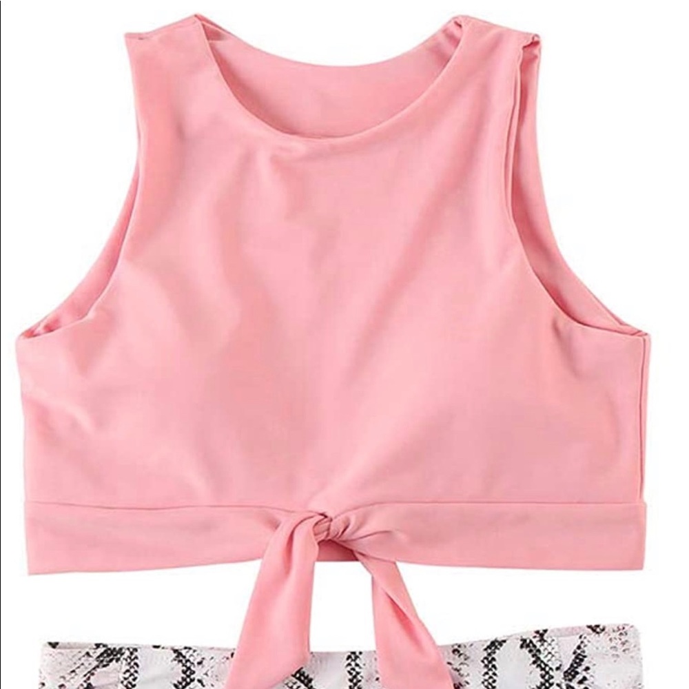 Two piece swim suit XL